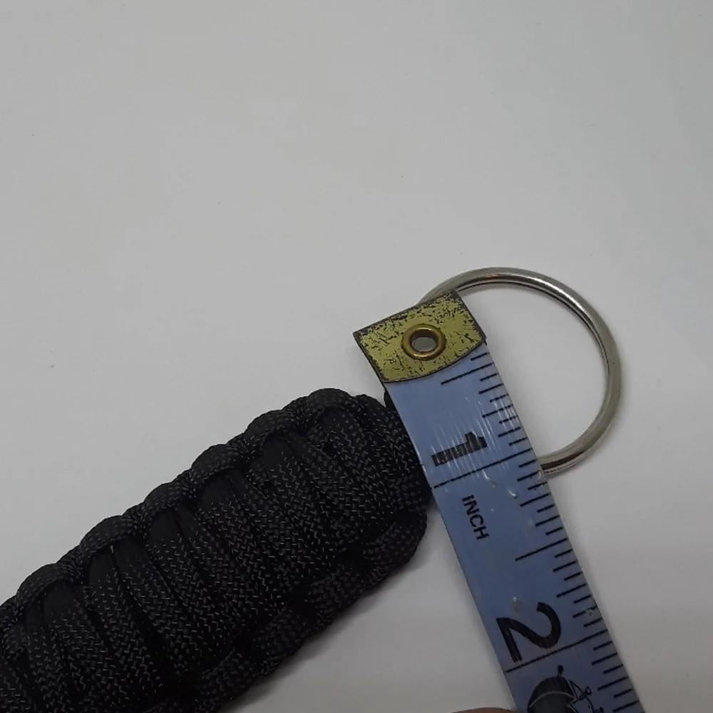 double layer 550 paracord keychain